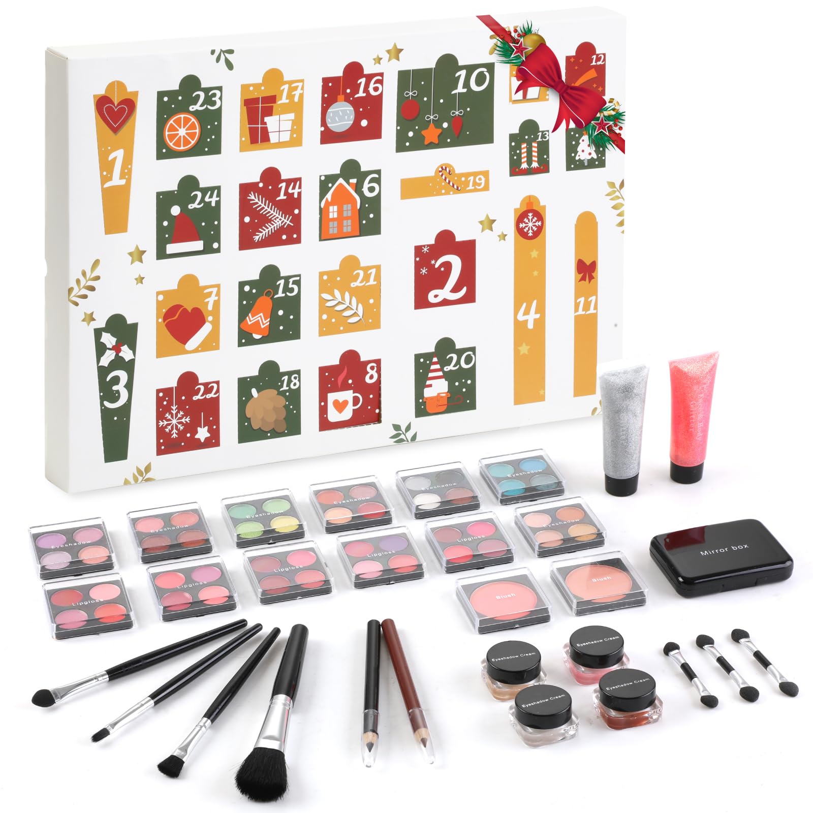 メイク道具・化粧小物 NOEVIR MAKEUP KIT 2026 SPRING Amazon.com: Gleamkid Makeup Advent Calendar 2026 for Teen Girls